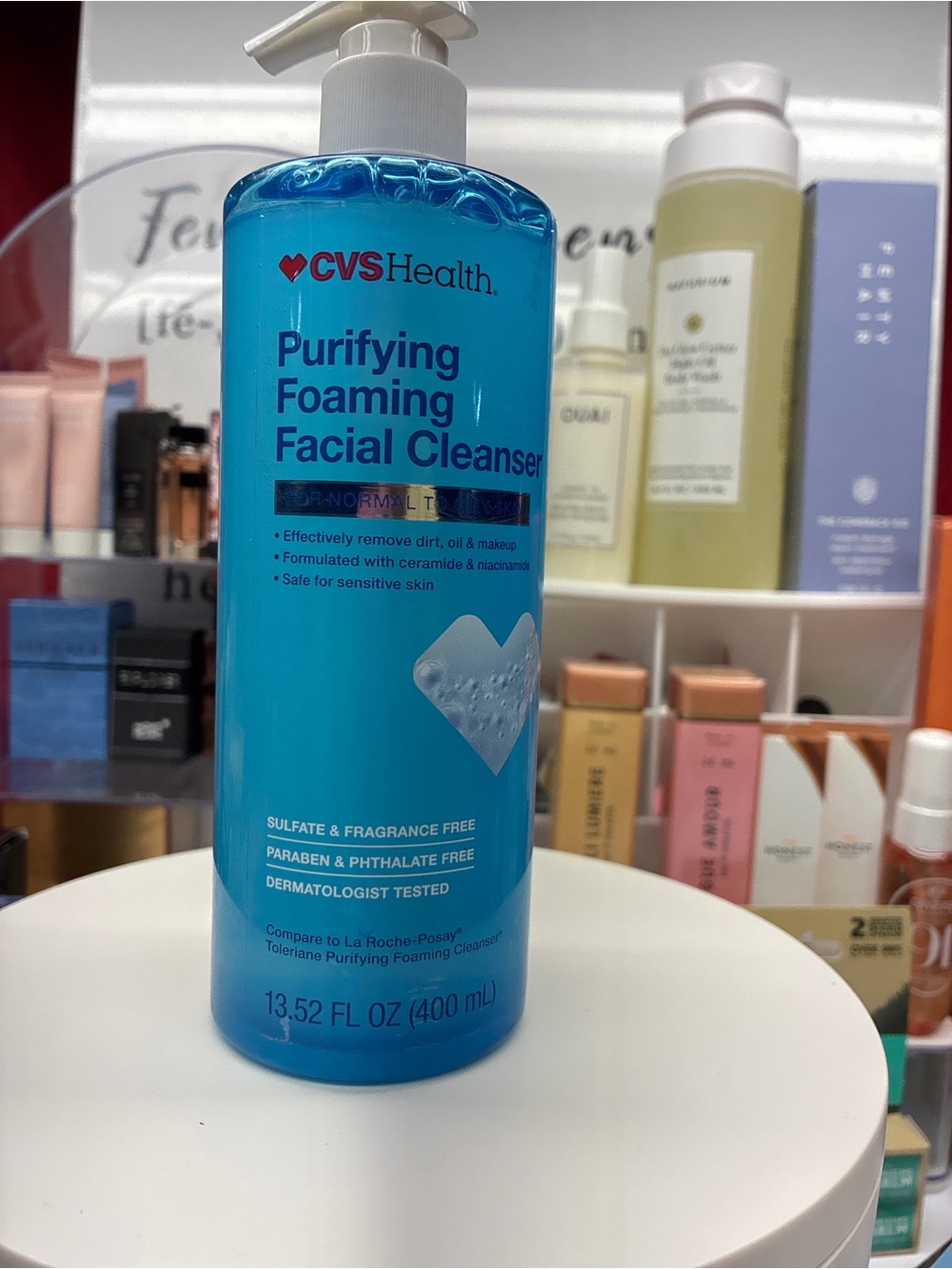 Purifying Foaming Facial Cleanser - Blue